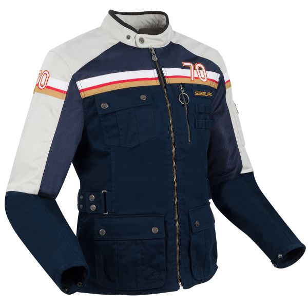 Giacche Moto Lunghe Segura Mojo Marine Grey Giacche Moto Lunghe Segura Mojo Marine Grey