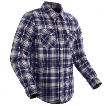 Giacche Moto Lunghe Segura Sierra Navy White