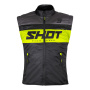 Giacche Moto Lunghe SHOT Scaldacorpo Lite nero giallo neon
