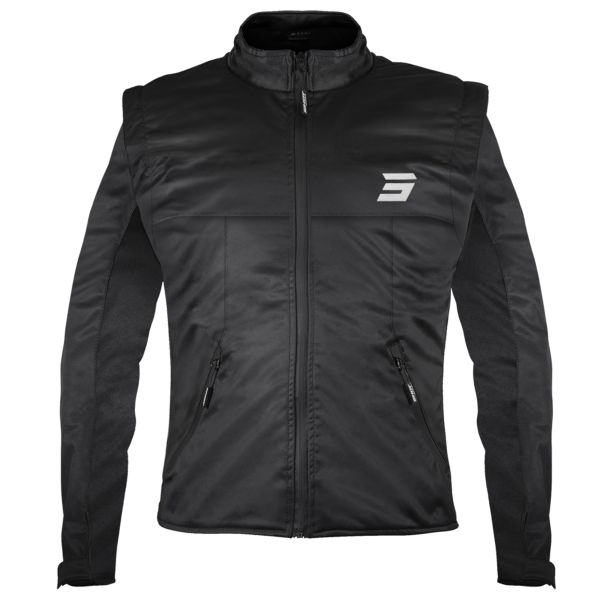 Giacche Moto Lunghe SHOT Softshell Calm Nero