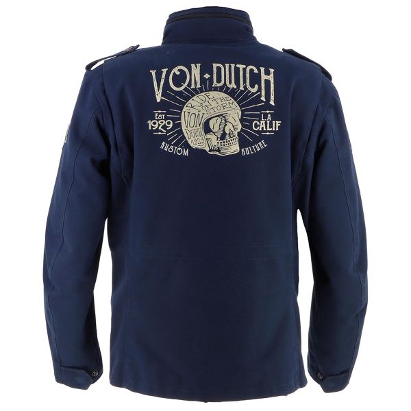Von Dutch Section Tela Coton Blu