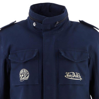 Von Dutch Section Tela Coton Blu