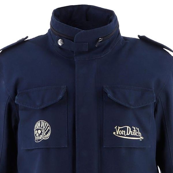 Von Dutch Section Tela Coton Blu