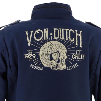 Von Dutch Section Tela Coton Blu
