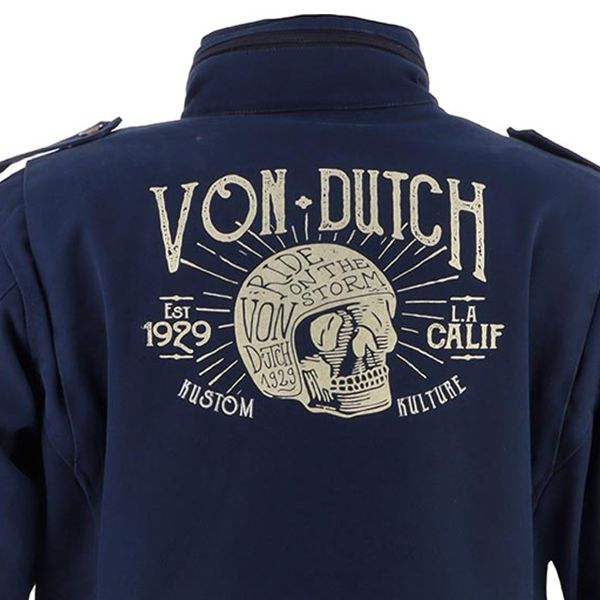 Von Dutch Section Tela Coton Blu