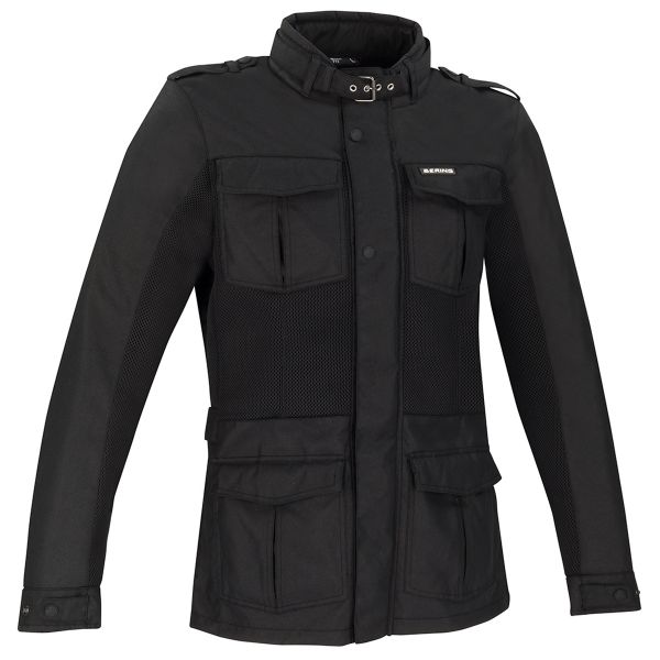 Giacche Moto Lunghe Bering Wallace Black Giacche Moto Lunghe Bering Wallace Black