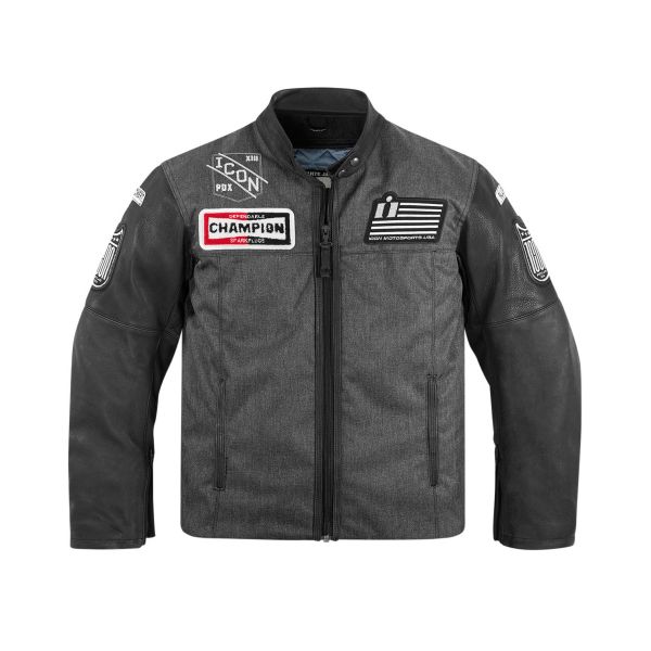 Giacche moto ICON 1000 Vigilante Dropout Black