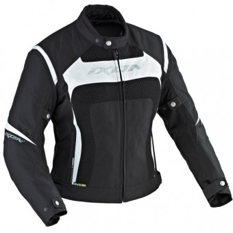 Giacche moto Ixon Celesta HP Noir Blanc