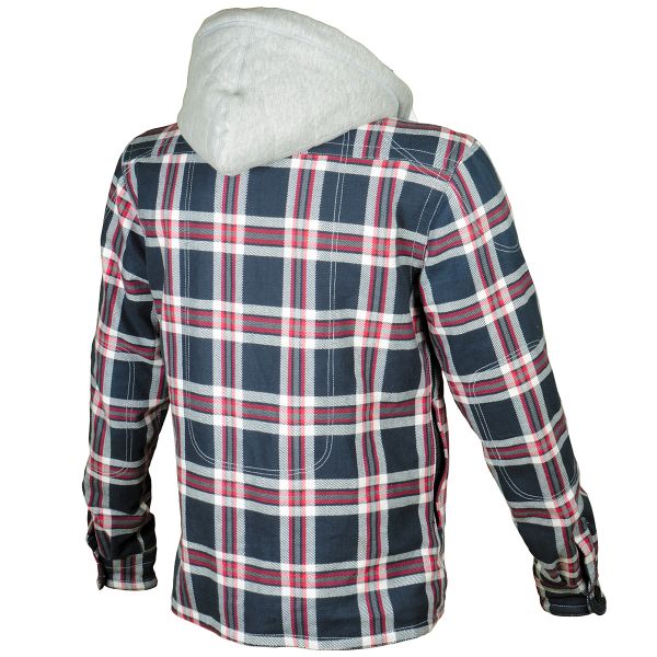 Booster Hoodie Kevlar Hunt Blue Grey Red