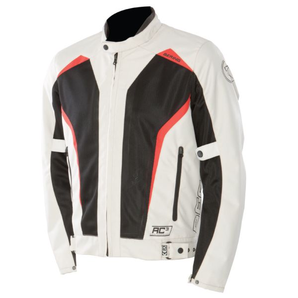 Giacche moto Bering Keers Nero Beige