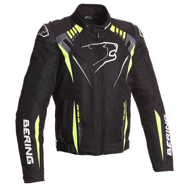 Giacche moto Bering Primo-R Black Fluo