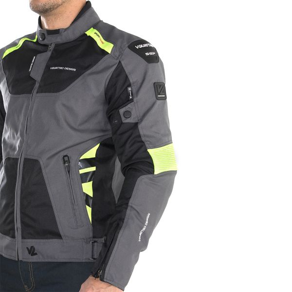 V'Quattro SP-21 Black Grey Yellow