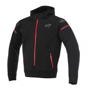 Giacche moto Alpinestars Sektor Tech Hoodie Black Red