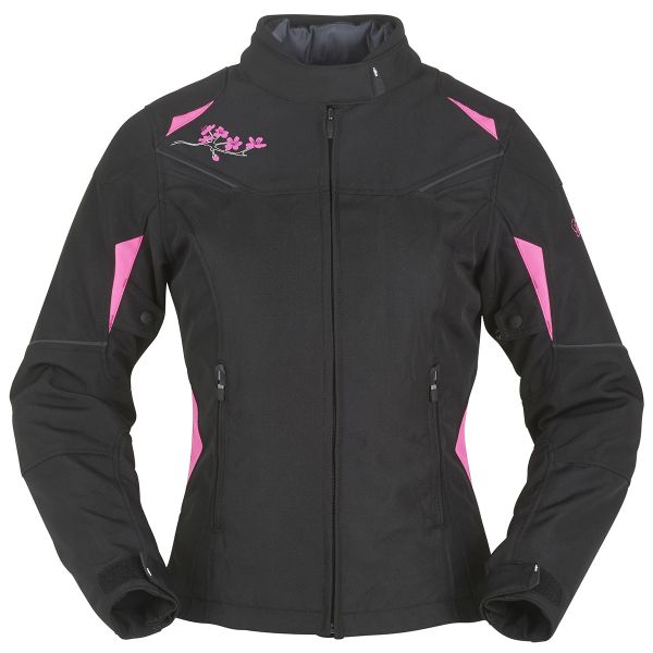 Giacche moto Furygan Seven Evo Nero Rosa