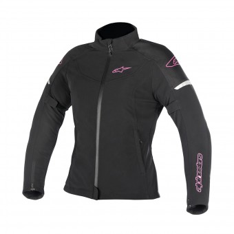 Giacche moto Alpinestars Stella Stratos Drystar Black Fuchsia