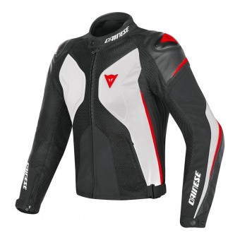 Giacche moto Dainese Super Rider D-Dry White Black Red