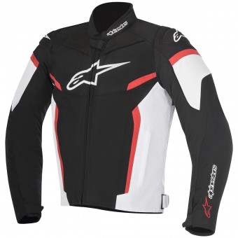 Giacche moto Alpinestars T-GP Plus R V2 Black White Red