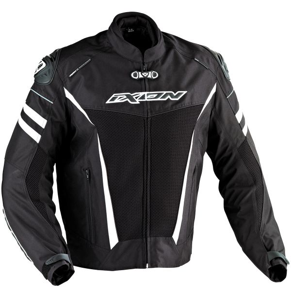 Giacche moto Ixon Typhon Race HP Nero Bianco