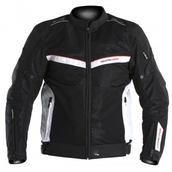 Giacche moto V'Quattro VE-51 Black White Red