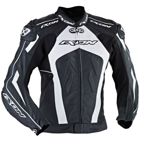 Giacche moto Ixon Addict Air Nero Bianco
