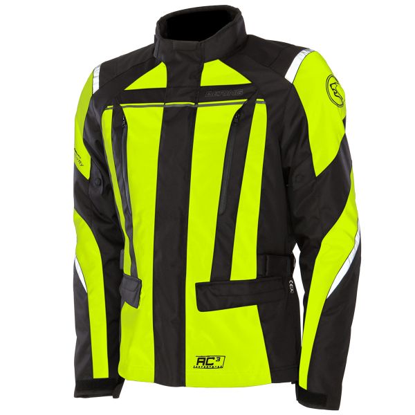 Giacche Moto Lunghe Bering Akkor Evo Giallo Fluorescente