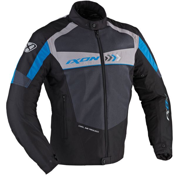 Giacche moto Ixon Alloy Nero Blu