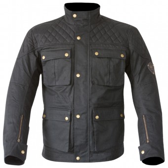 Giacche Moto Lunghe Merlin Armitage Wax Black Giacche Moto Lunghe Merlin Armitage Wax Black