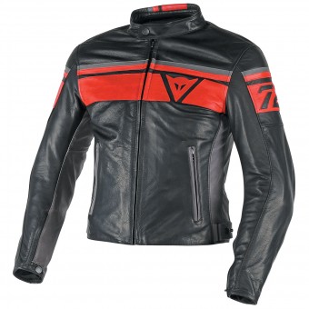 Giacche moto Dainese Blackjack Black Red
