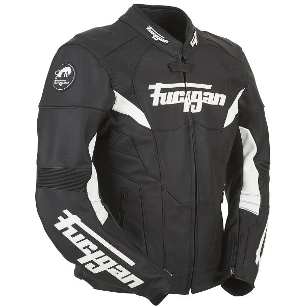 Giacche moto Furygan Blade Black White Giacche moto Furygan Blade Black White