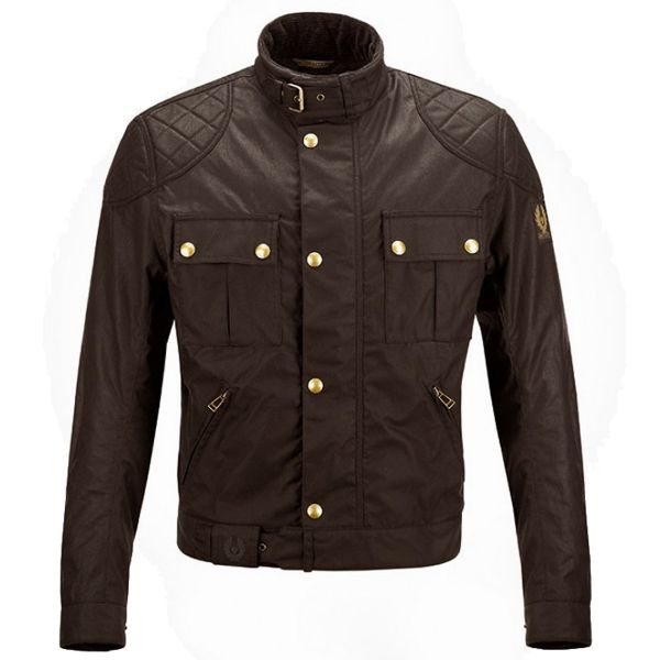 Giacche moto Belstaff Brooklands Mahogany Giacche moto Belstaff Brooklands Mahogany