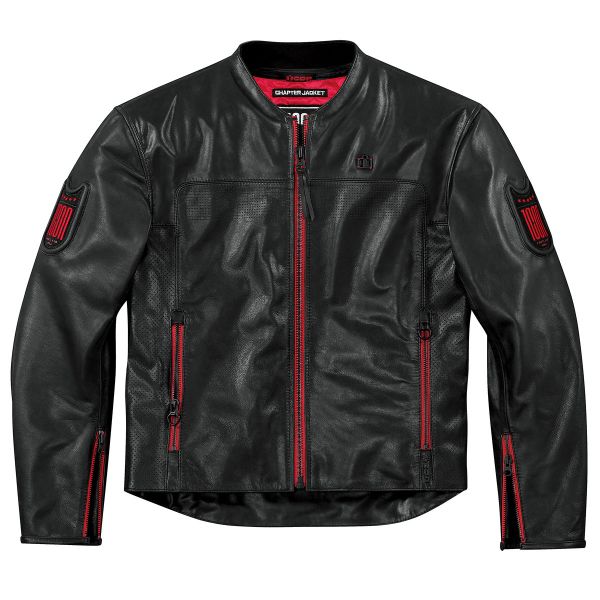 Giacche moto ICON Chapter Black