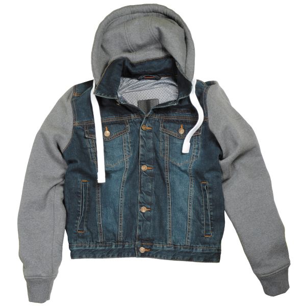 Booster Denim Hoodie Men