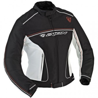 Giacche moto Ixon Diva Sport Noir Blanc