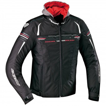 Giacche moto Ixon Dual Black White Red