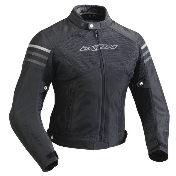 Giacche moto Ixon Electra Nero Argento