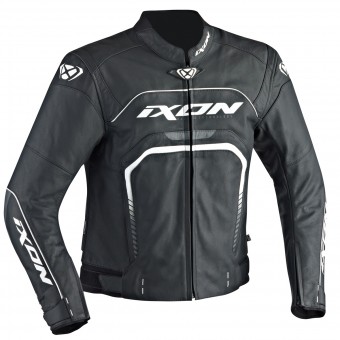 Giacche moto Ixon Fighter Black White