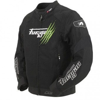 Furygan Genesis Claw Vented Nero Bianco Verde