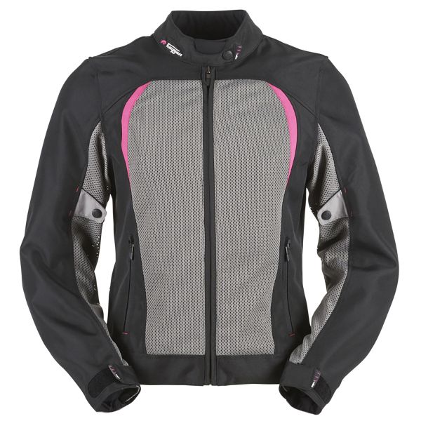 Giacche moto Furygan Genesis Mistral Lady Evo Black Pink