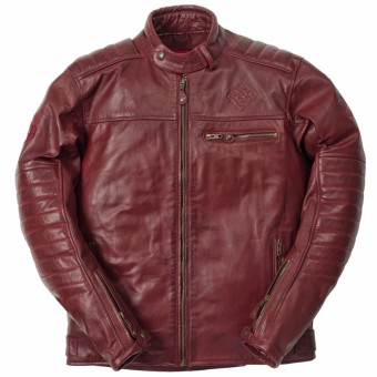 Giacche moto Ride & Sons Getaway Cow Skin Oxbood