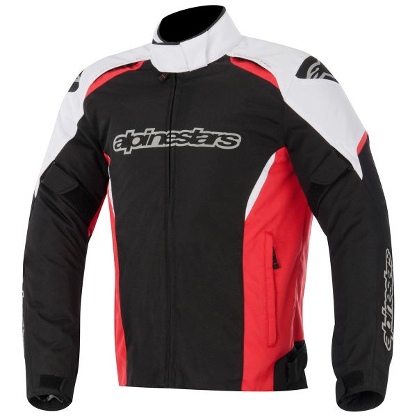 Giacche moto Alpinestars Gunner Waterproof Black White Red