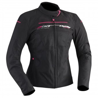 Giacche moto Ixon Helia Black Fuschia
