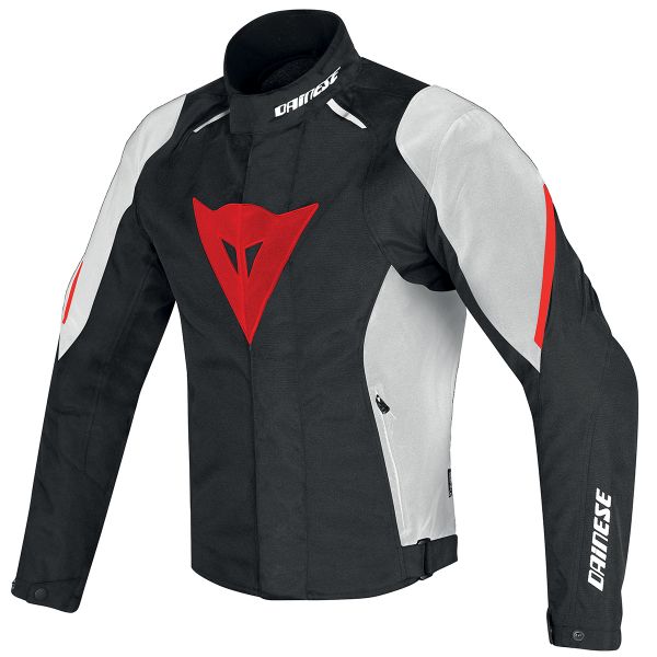 Giacche moto Dainese Laguna Seca D1 D-Dry Black White Red