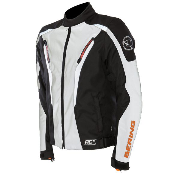 Giacche moto Bering Max Nero Arancione