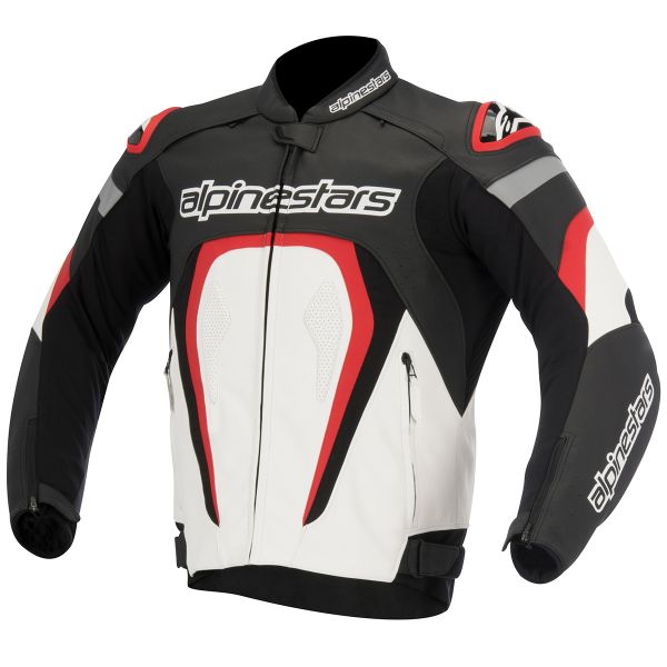 Giacche moto Alpinestars Motegi Black White Red