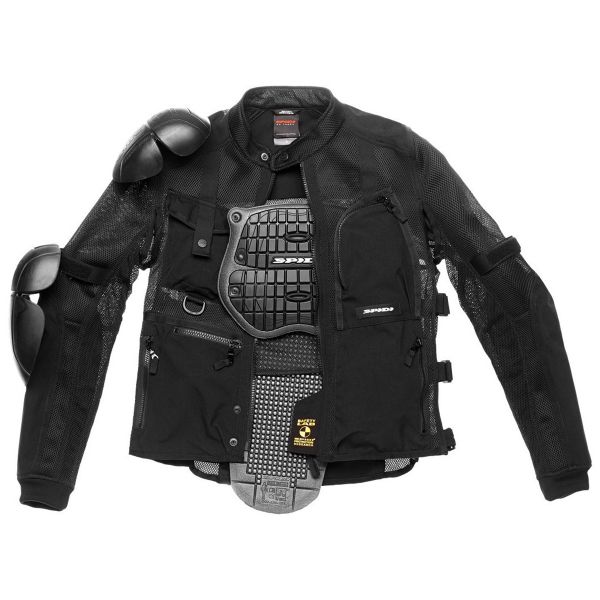Giacche moto Spidi Multitech Armor Evo Black