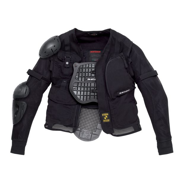 Giacche moto Spidi Multitech Armor Nero