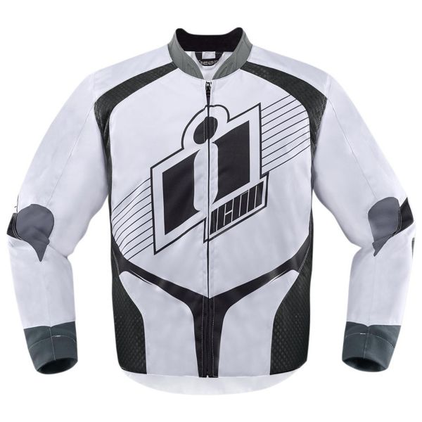 Giacche moto ICON Overlord D3O White