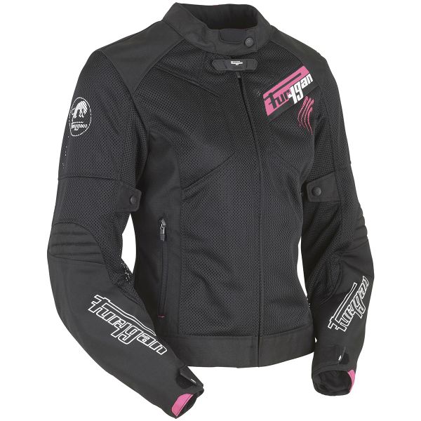 Giacche moto Furygan Pantha Lady Vented Black Pink