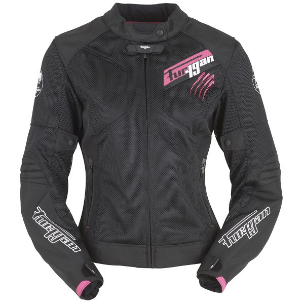Furygan Pantha Lady Vented Black Pink