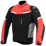 Giacche moto Alpinestars Pikes Drystar Nero Rosso Bianco